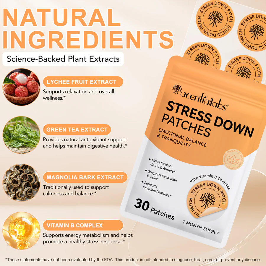Stress Down Patches