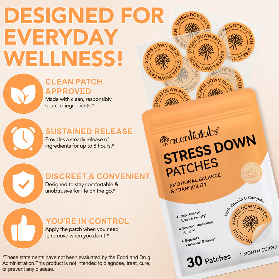 Stress Down Patches